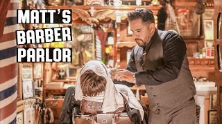 💈 Brace Yourself For A Relaxing Hot Towel Shave | Back At Matt's Barber Parlor!