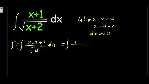 Integral of (x+1)/√(x+2) ✍️ | U-Substitution Made Easy | Calculus Step-by-Step