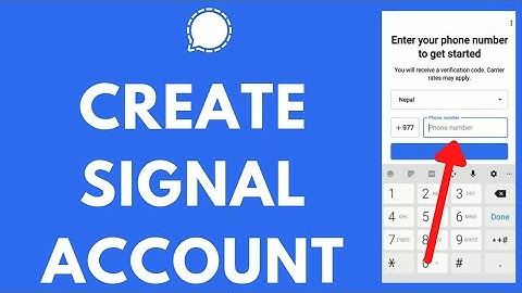 How To Create an Account on Signal | Sign Up Account on Signal Tutorial 2021