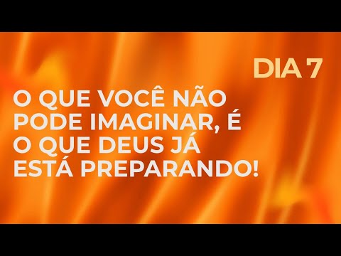 PROPÓSITO 7/7 - ELE FAZ INFINITAMENTE MAIS - O QUE EU NÃO POSSO FAZER, DEUS PODE- PALAVRA DO DIA