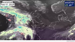 UK weather : Rain coming from the west this morning - Satellite View by UK Weather Forecast 24 views 3 months ago 24 seconds