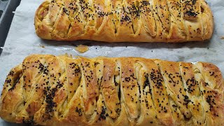 Tavuklu Börek Yapımı - El Açması Çıtır Börek