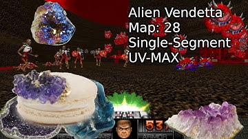 Alien Vendetta Map 28 "Whispering Shadows" UV MAX [DOOM II]