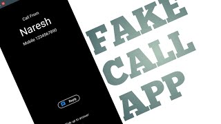 FAKE CALL APP screenshot 3