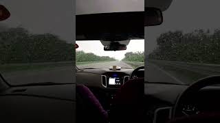 Long Drive aur Baarish😍😍💖 #rain #baarish #rainsounds #longdrive #viral