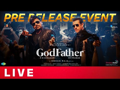 GOD FATHER Pre Release Event Live | Megastar Chiranjeevi, Salman Khan, Nayanthara, Puri Jagannadh