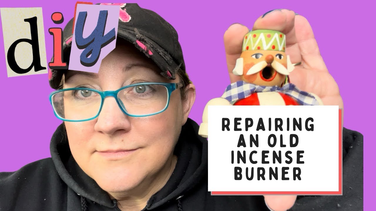 Repairing an old incense burner ￼ - YouTube
