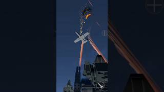 Airborne C_138 Attack helicopter strike Thunder jet airplane Drop. #gamingshorts#viralvideo