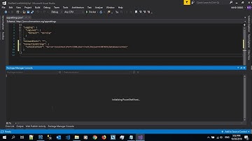 .Net Core EF with MySql Database