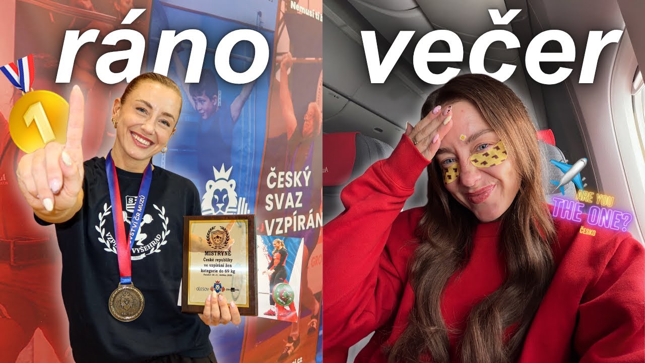 VLOG | RÁNO MISTRYNĚ ČR, VEČER LETÍM DO REALITY SHOW?!