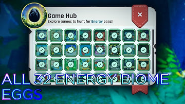 The Hatch How To Get ALL 32 Energy Biome Eggs + The Egg of the Runaway Supernova [EVENT]