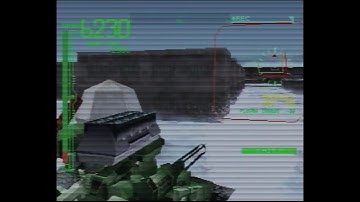 Armored Core: Project Phantasma (PS1) (4K CRT View) - #11 Rabid / AC Green Dog [Arena]