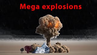 Explosions And Their Consequences Comparison Of The Most Powerful Explosions