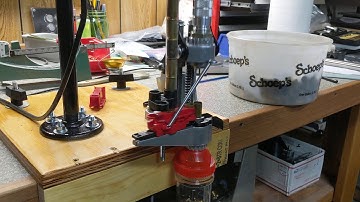 Lee APP decapping 45 ACP with case feeder