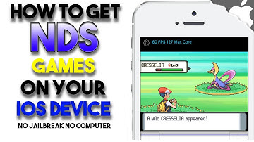 iNDS How To Get Nintendo DS Games on your iOS Device! 9.3.0 - 10.0 (NO JAILBREAK!) (NO COMPUTER!)