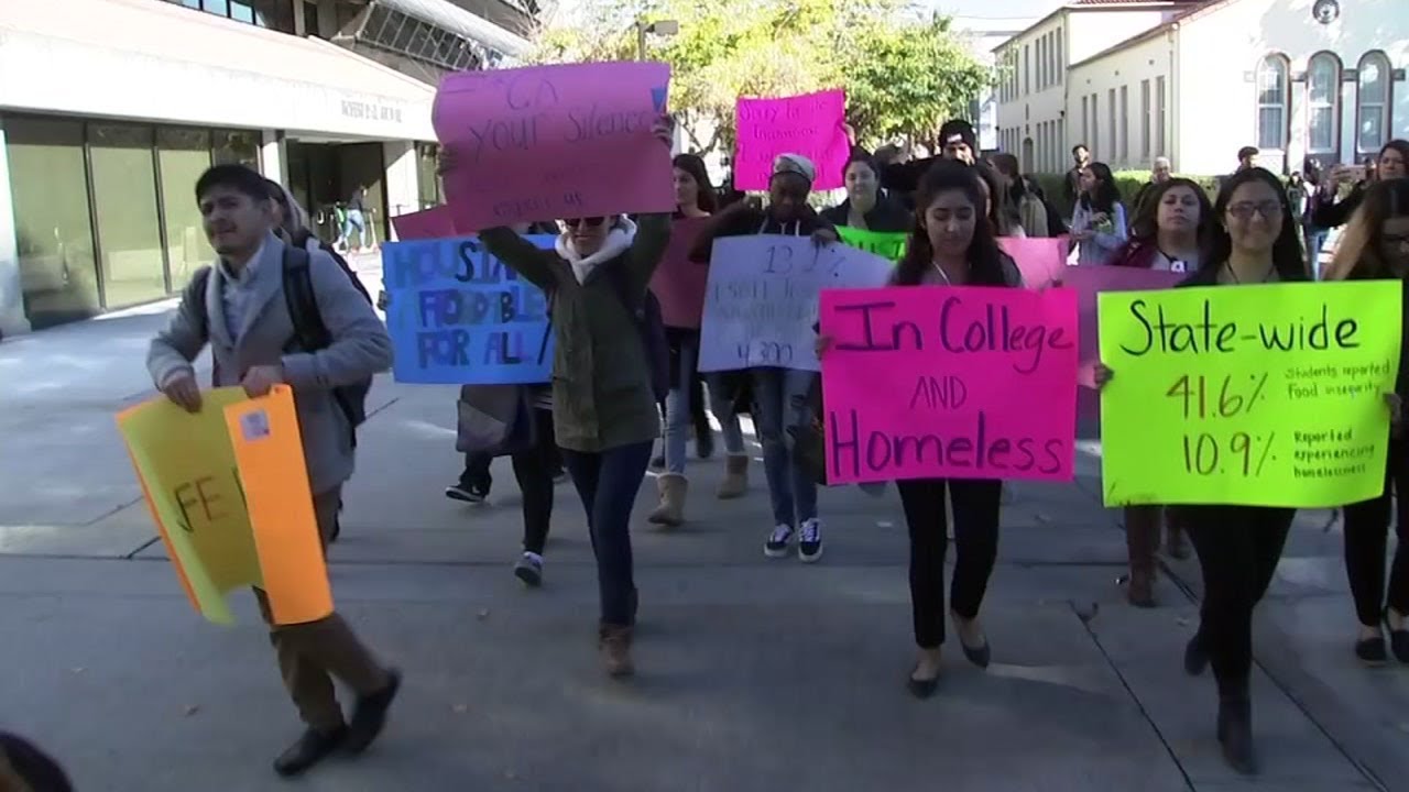 Students at San Jose State refuse to be hindered by homelessness