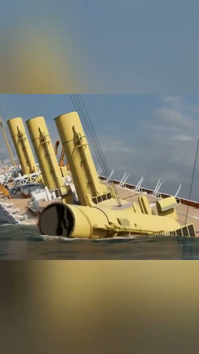 HMS Britannic Sinking Sleeping-Sun #britannic #whitestarline #oceanliner CREDIT @caljucotcas