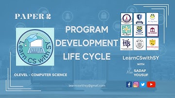 7.1 Program Development Life Cycle - Paper 2 #cambridge #computerscience #paper2