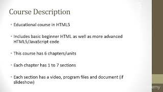 Learn HTML5 Programming From Scratch  Introduction