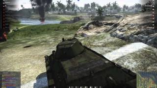 War Thunder: Т-34, карта  Джунгли, 9 фрагов