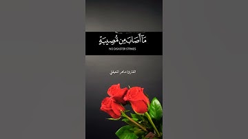 حالة واتس رائعه للقارئ ماهر المعيقلي