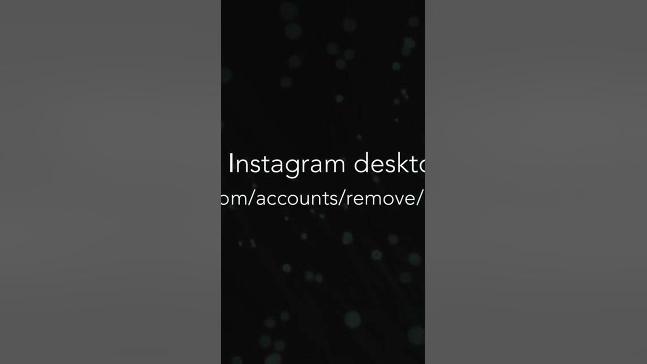 how-to-delete-instagram-account-youtube