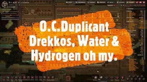 RIME: O.C.Duplicant challenge : Part 28 - Drekkos, Water and Hydrogen oh my! (Oxygen Not Included)