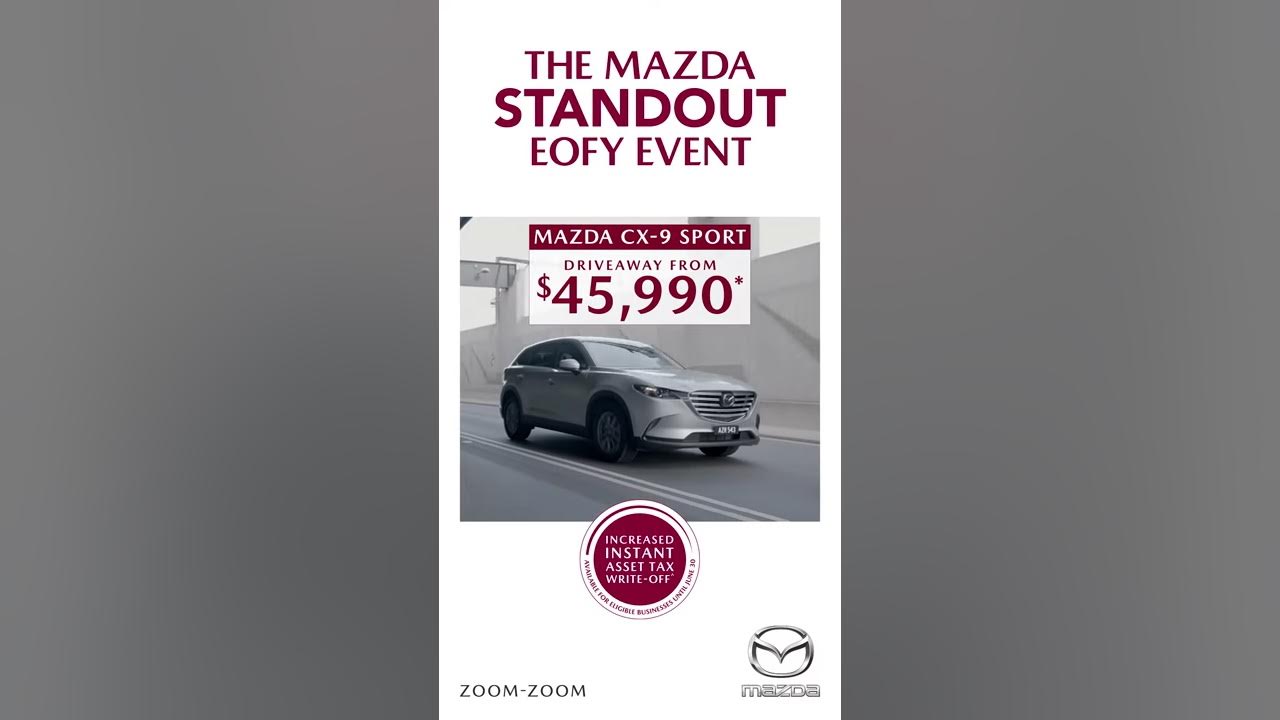 Australian Motors Mazda Edwardstown Standout EOFY Event CX9 YouTube