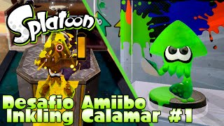 ¡¡CONTRARRELOJ MOLA!! | Desafío Amiibo Inkling Calamar #1 | Splatoon | Gameplay en Español