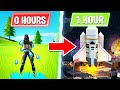 Yung Chip gave 10 Fortnite players ONE HOUR to build a SPACESHIP...