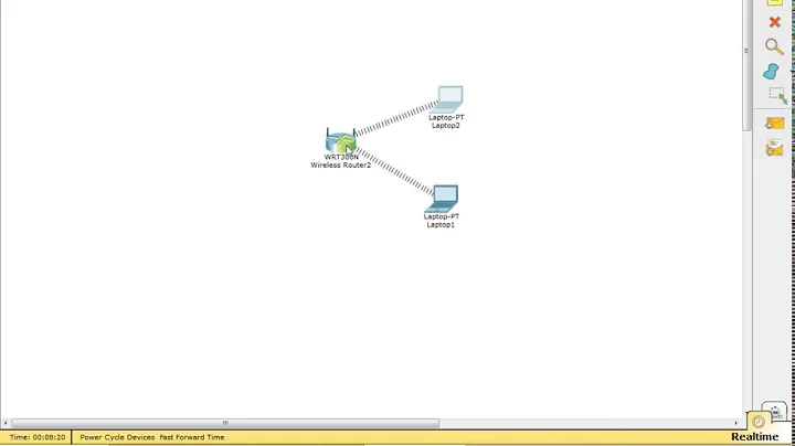 Packet tracer - setting up a wireless router with MAC address filtering