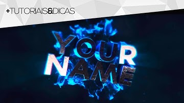 Como criar uma INTRO 3D em QUALQUER CELULAR (iPhone, Android e Windows Phone)