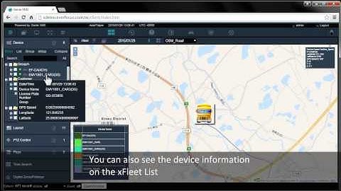 Xfleet - How to activate the GPS tracking function