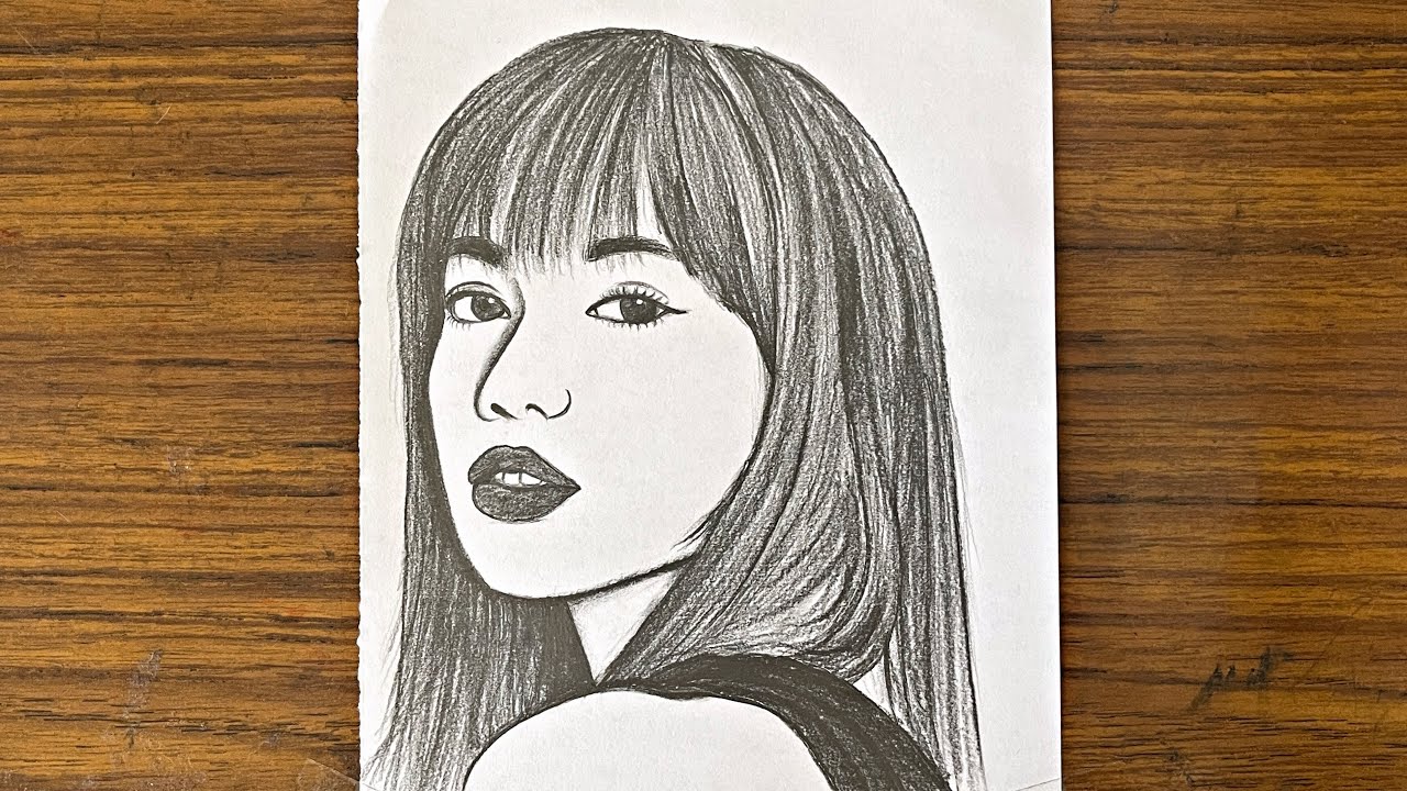 Beautiful girl drawing easy step by step Drawing tutorial step by step girl Easy girl