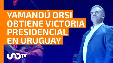 Yamandú Orsi gana elección presidencial en Uruguay