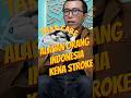 Orang Indonesia mudah kena Stroke!?!! SC: Deddy Corbuzier #podcast #drtirta #bola