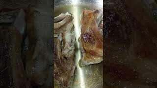 Searing pork ribs for stew.  #food #homechef #ribs #stew