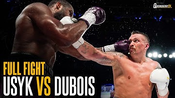 Oleksandr Usyk vs Daniel Dubois FULL FIGHT | Usyk DROPPED in LOW-BLOW CONTROVERSY on way to victory😳
