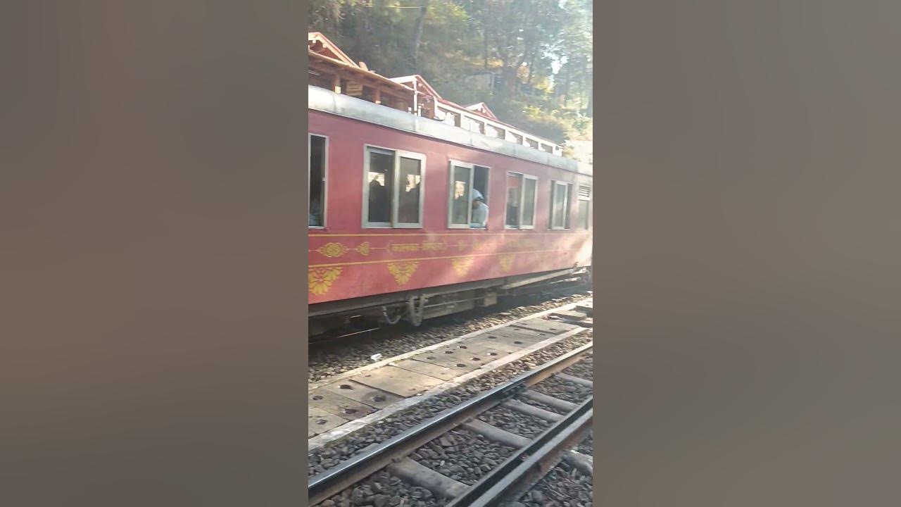 shimla toy train toy train station barog YouTube