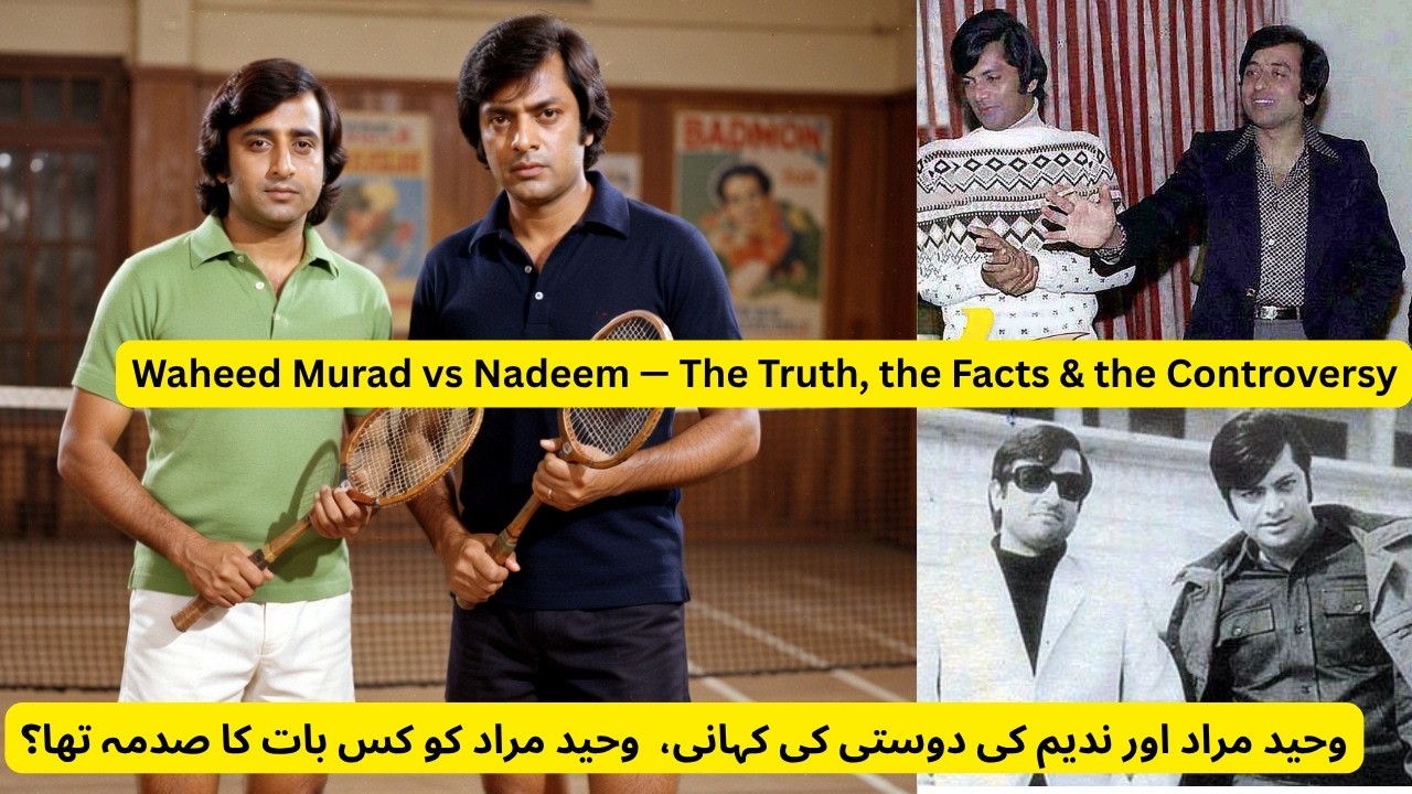 The Untold Story of Waheed Murad & Nadeem, friends or foes? # ...