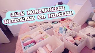 Baby lades indelen en alle spullen uitzoeken babykamer | Beautygloss