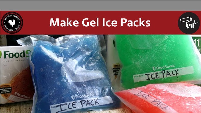 Homemade Ice Pack - DIY Reusable Lunch Box Cooler