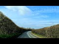 Driving | Road Trip | Scenic Drive Through Country Roads ( English Countryside Kenley and Caterham )