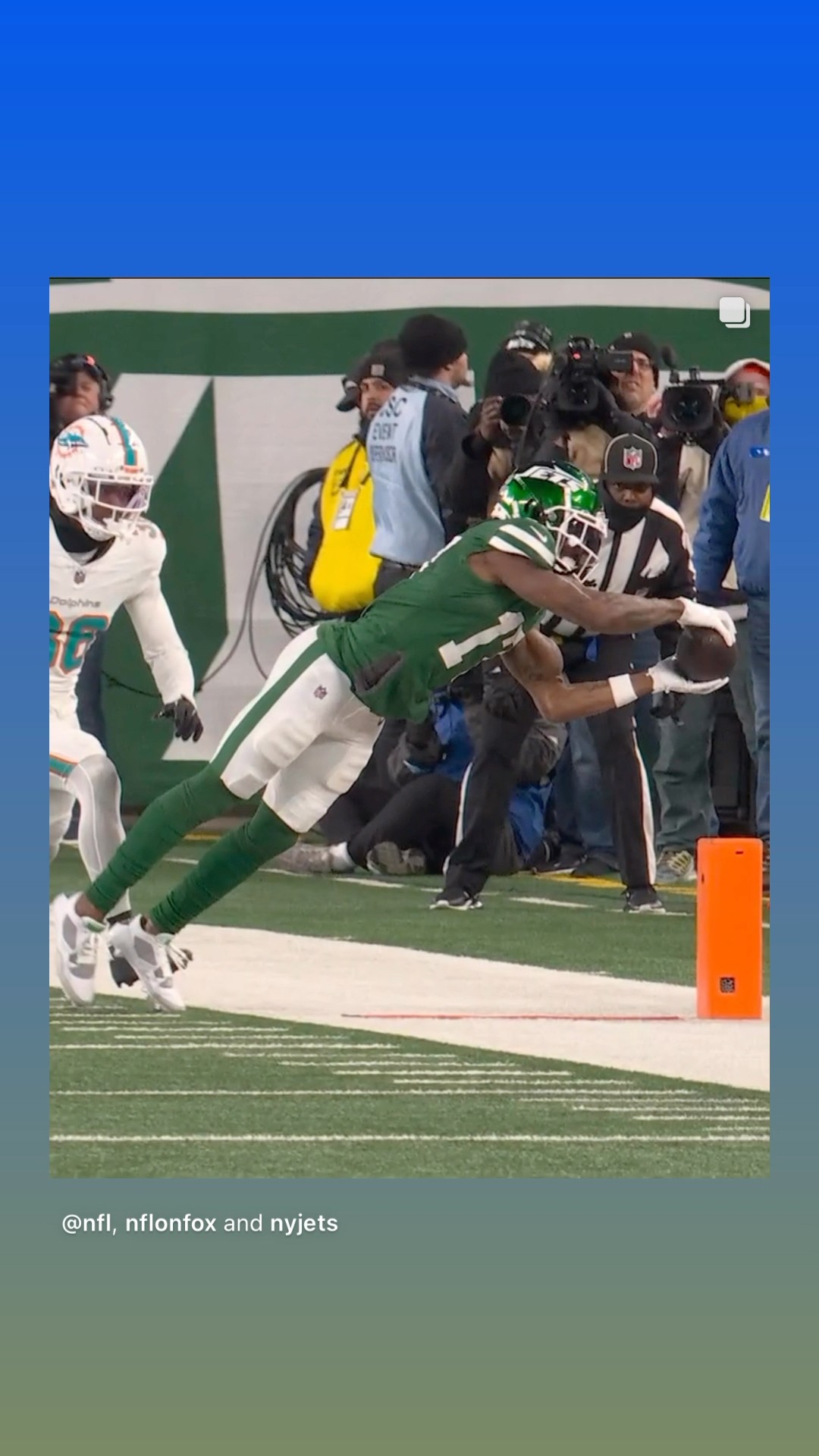 Ten toes #hoodnews #davanteadams #jets #NFL #football #omg #how #wow #shortvideo #wtf #howto #catch