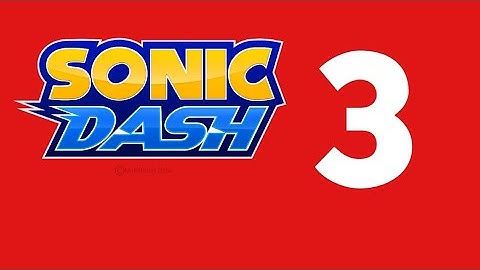 Sonic Dash Gameplay Part 3: Beach Zone(Steve Covin)