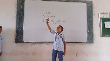 The little one ...poem with action