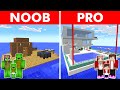 POOR vs RICH Water House Survival Battle in Minecraft