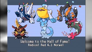 Pokémon Radical Red v4.1 Normal Mode: Elite Four and Champion (BEST RAIN TEAM!??)