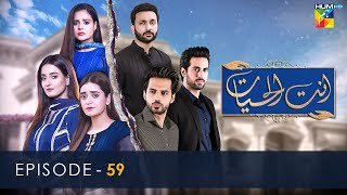 Ant Ul Hayat - Episode 59 - 30th September 2022 - HUM TV Drama