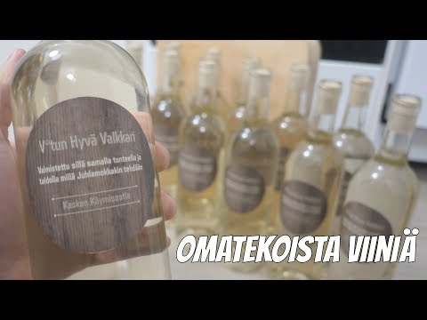 Video: Kuinka Tehdä Kuohuviiniä